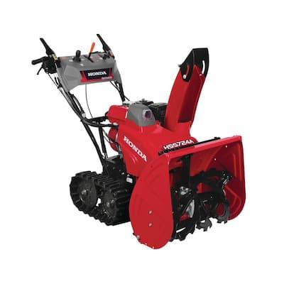 Honda 24 in. Two-Stage Hydrostatic Track Drive Gas powered Snow Blower w/ Electric Joystick Chute Control